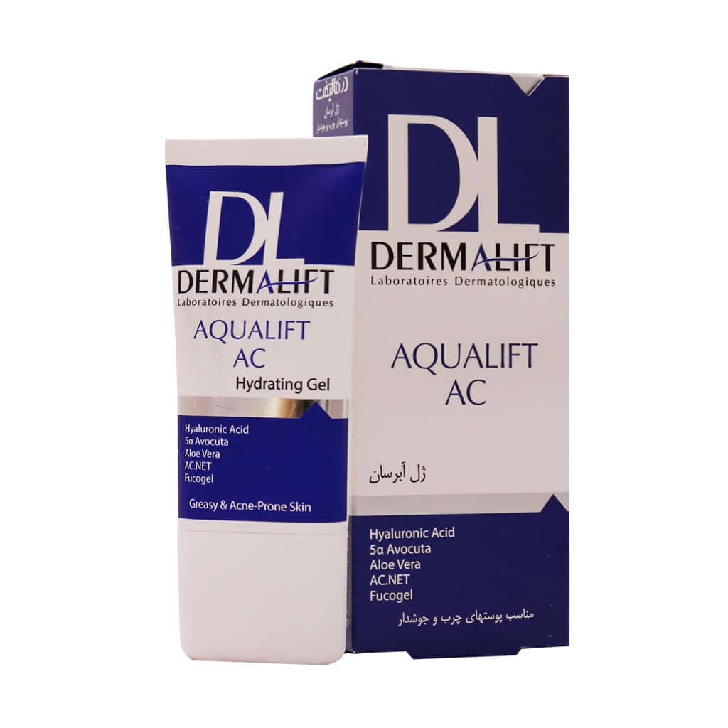 ژل آبرسان درمالیفت آکوالیفت فاقد چربی (Oil-Free) مخصوص پوست چرب و جوشدار 1407