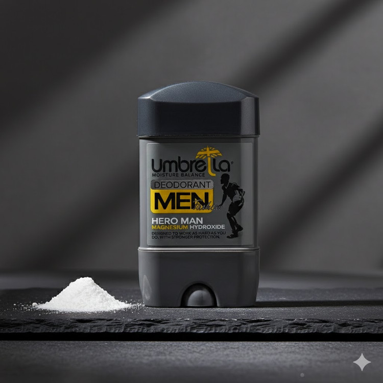 دئودورانت استیک منیزیم هیدروکساید آمبرلا Hero Man مخصوص آقایان فاقد آلومینیوم