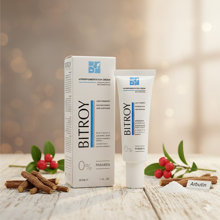 کرم ضد لک و روشن کننده بیتروی (Bitroy) حجم ۳۰ میلی لیتر - مدل ضد تیرگی