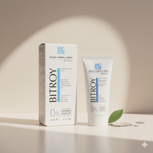 کرم روشنکننده و ضد لک بیتروی مدل ویتامین C - مناسب انواع پوست